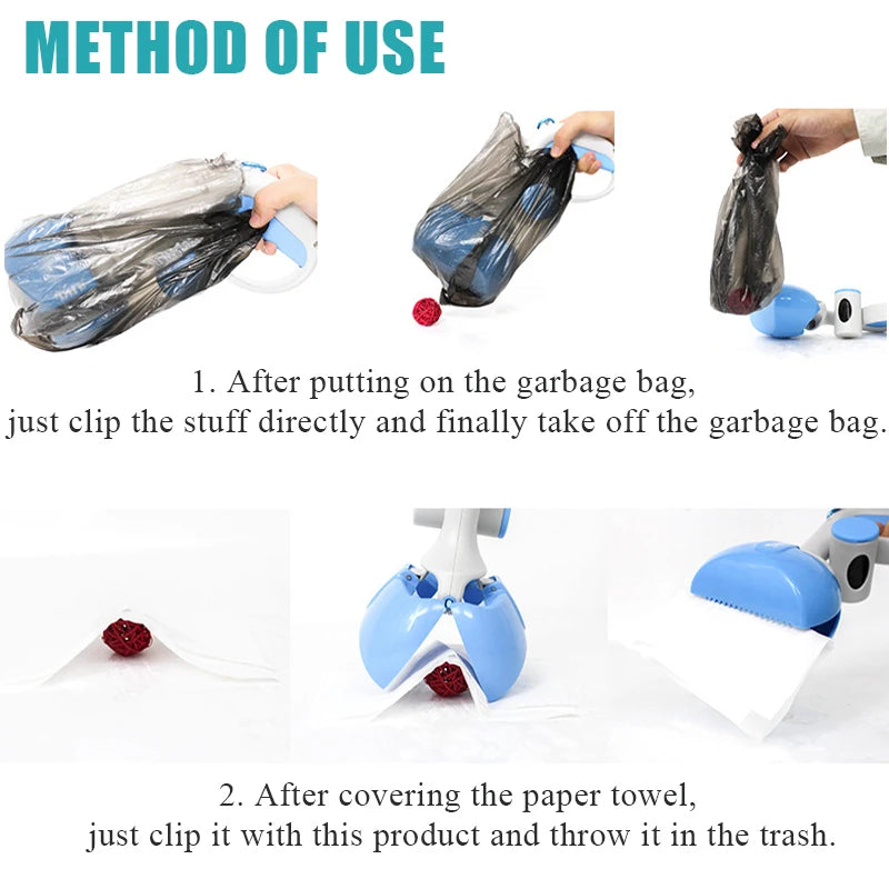 Pet Pooper Scooper with Waste Bags