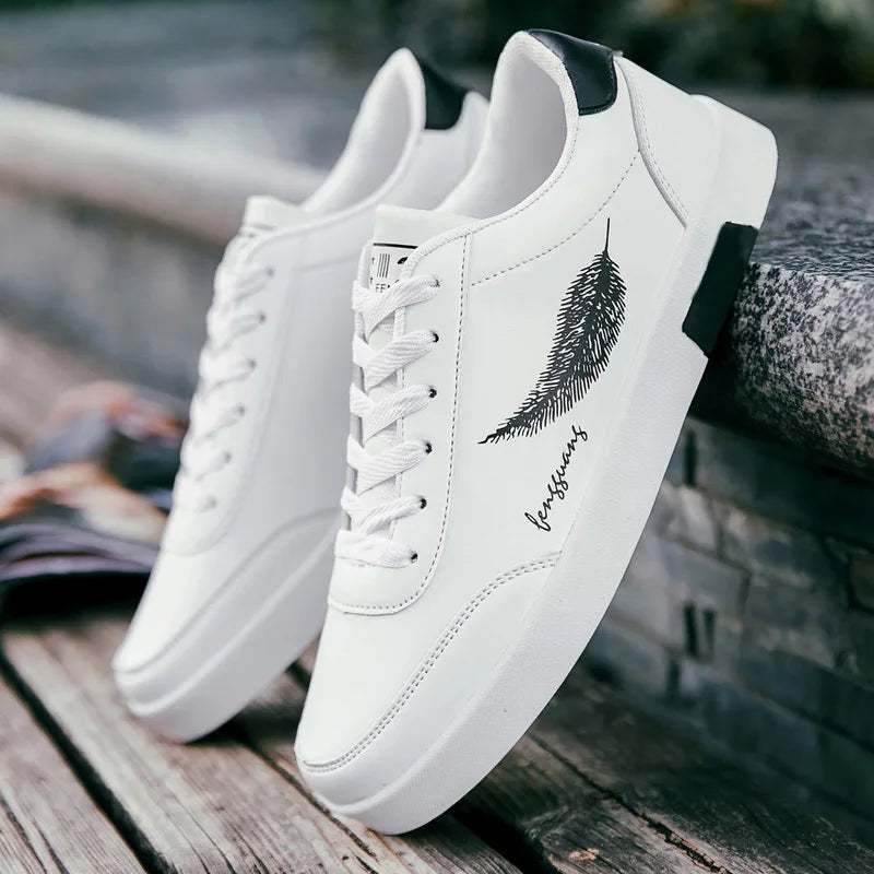 Trendy Feather Sneakers