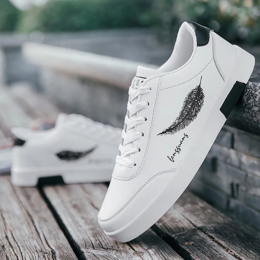 Trendy Feather Sneakers