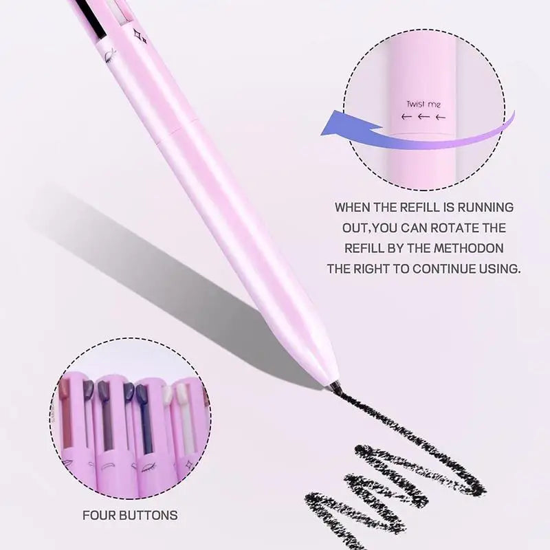 4 in 1 Waterproof Makeup Pen 