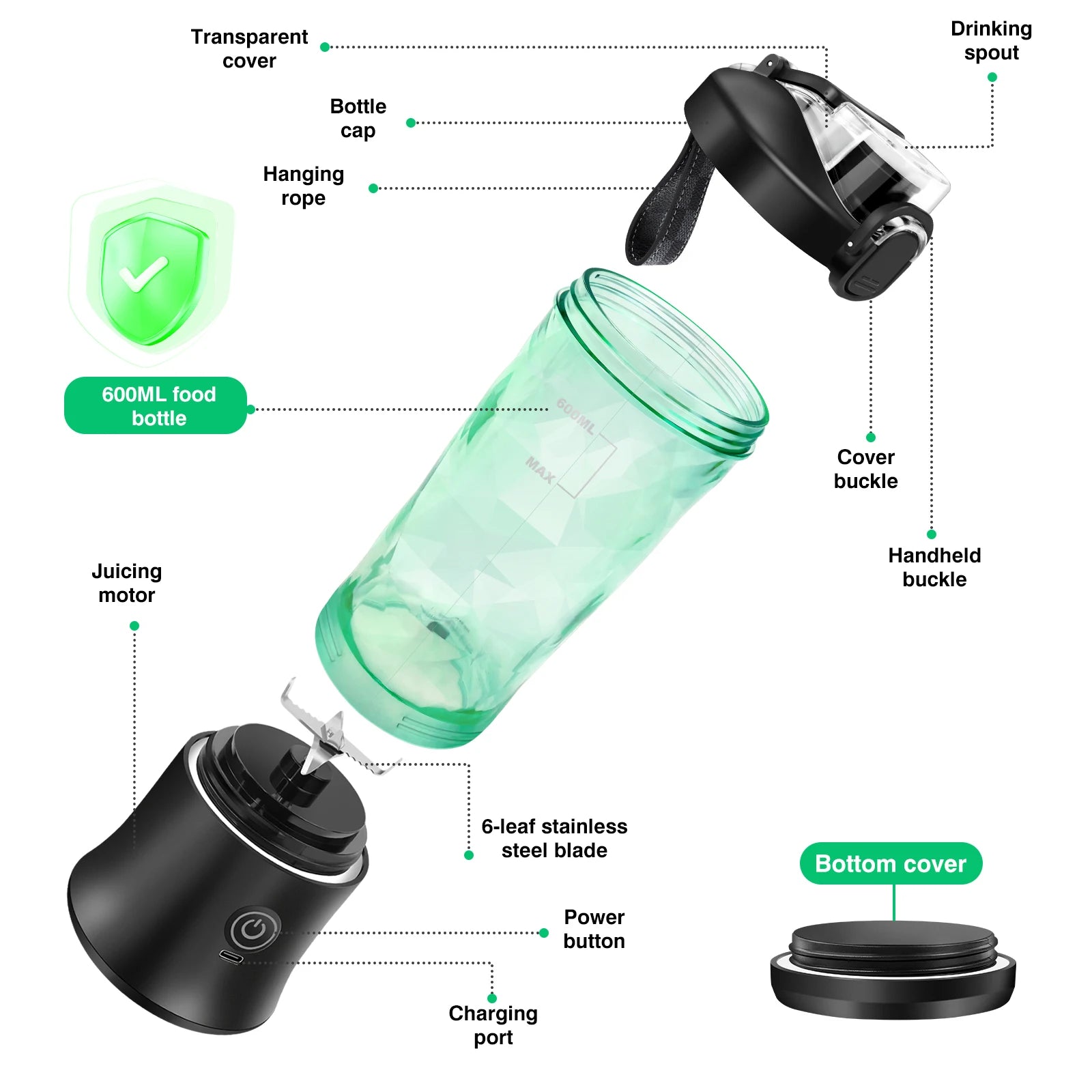 Portable Mini Blender