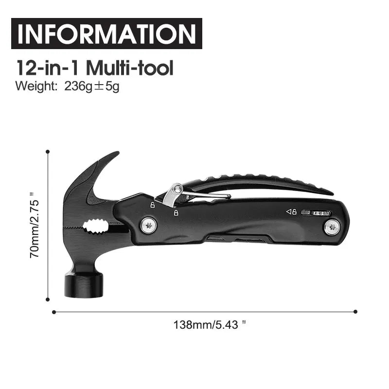 Versatile 12-in-1 Tool