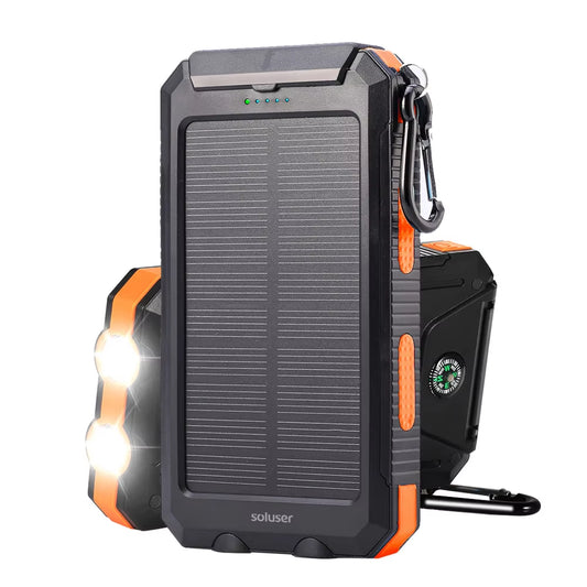 Waterproof Solar Powerbank  