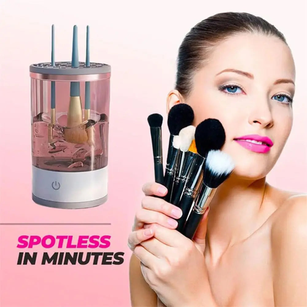 Automatic Spinning Makeup Brush Cleaner 