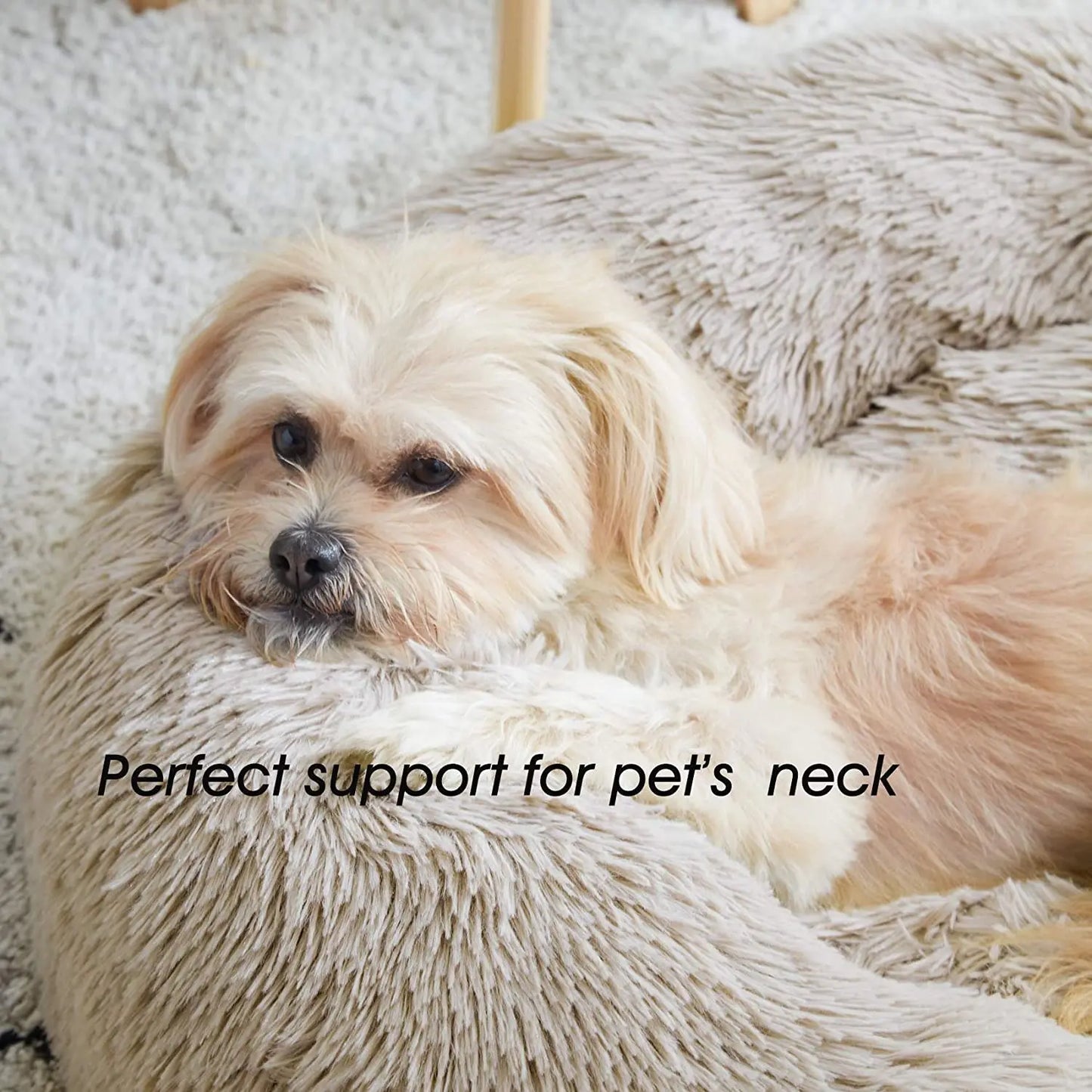 Super Soft Plush Cat & Dog Bed