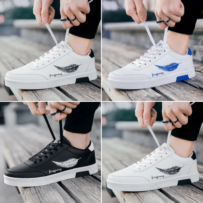 Trendy Feather Sneakers