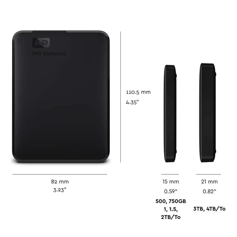 Elements Portable External Hard Drive