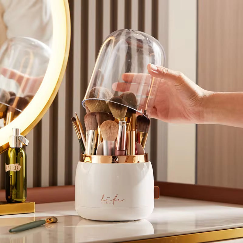 360° Rotating Makeup Organizer