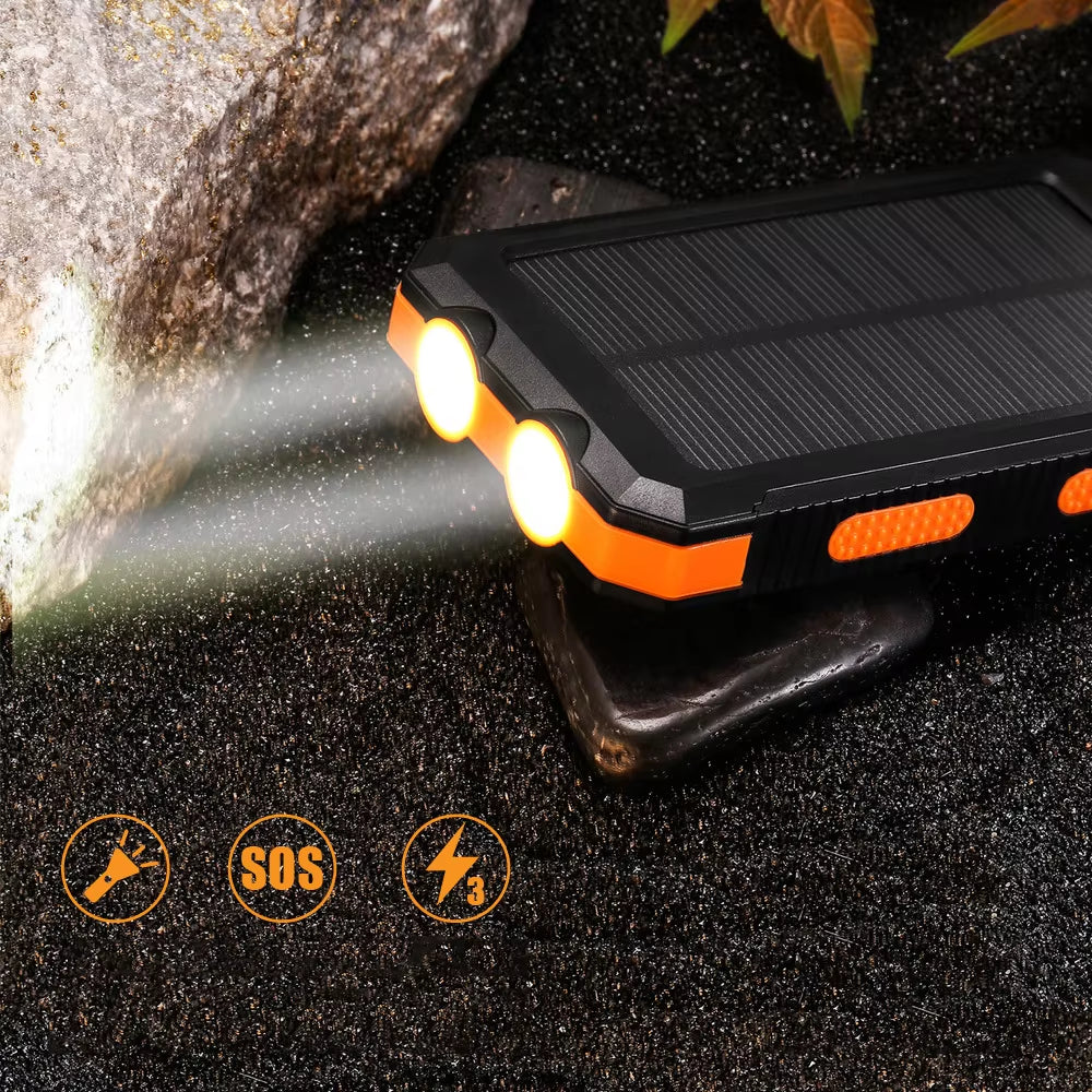 Waterproof Solar Powerbank  