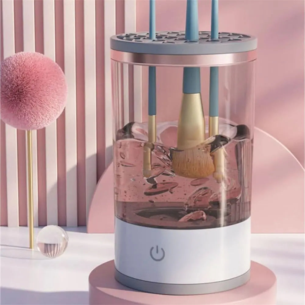 Automatic Spinning Makeup Brush Cleaner 