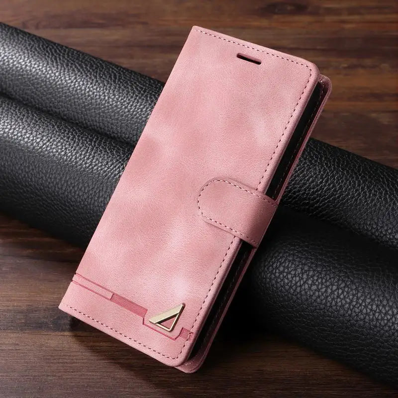 Wallet Case for  16 Pro Max Luxury Leather Flip Book Cover for  16 plus 16Pro Phone Bags Case Card Slot Stand Funda