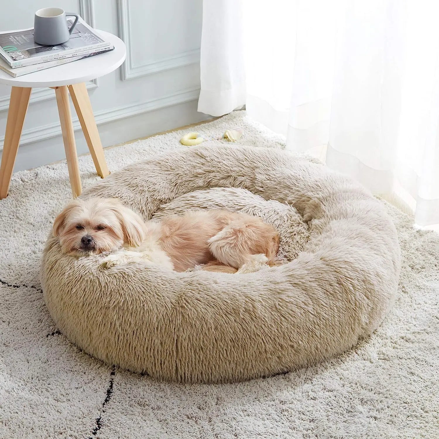 Super Soft Plush Cat & Dog Bed