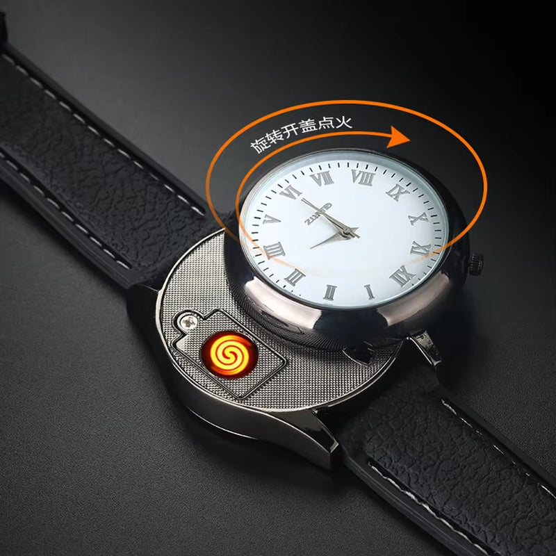 Wrist Watch with Lighter 