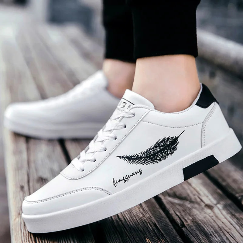 Trendy Feather Sneakers