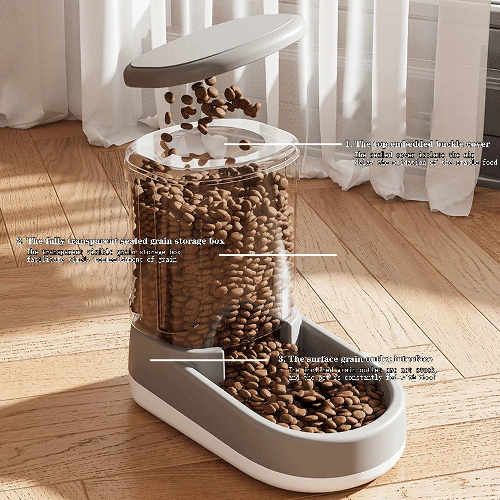 Automatic Pet Feeder & Water Dispenser